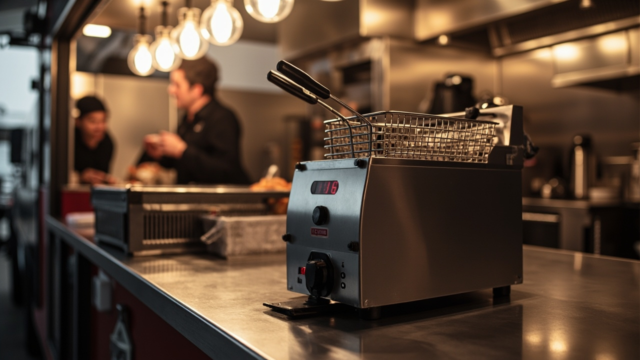 Friteuse professionnelle pour food truck