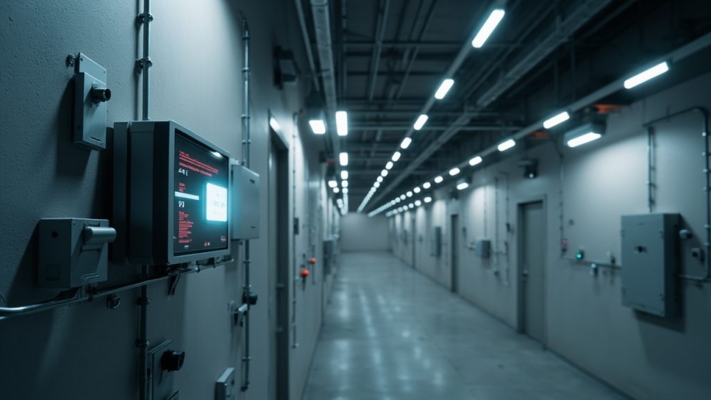 Systme d alarme pour entrepot industriel efficace