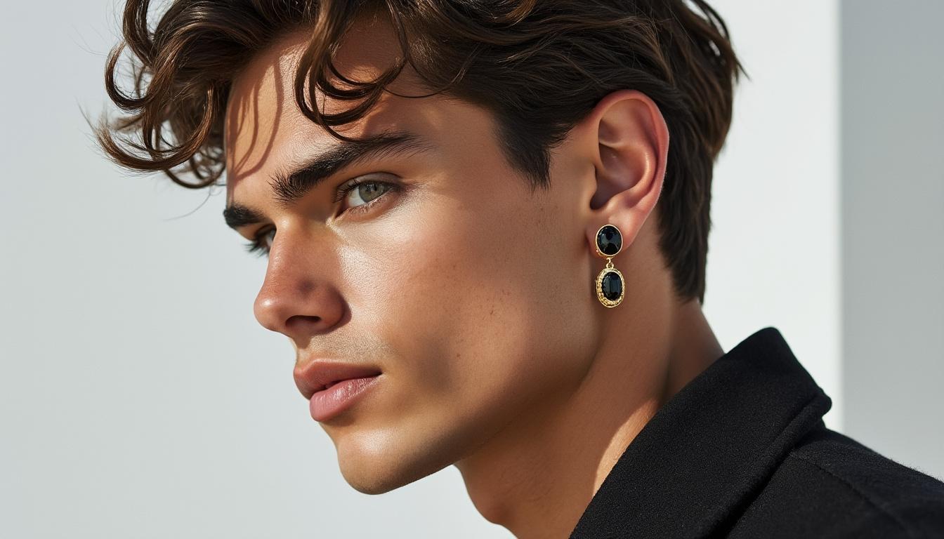 découvrez les tendances des boucles d'oreilles pour homme, les matières idéales et nos conseils pour porter ce bijou avec assurance et style.