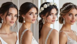 découvrez les boucles d'oreilles pour mariage idéales, sélectionnées selon la coiffure de la mariée, pour sublimer ce jour unique avec élégance et harmonie.