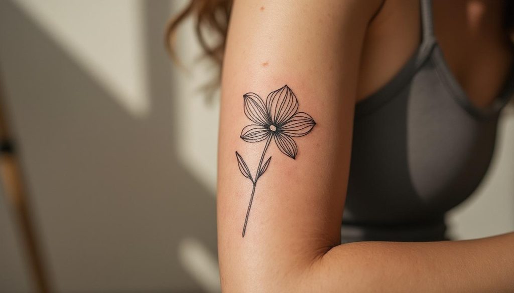 découvrez pourquoi le tatouage fin, ou "fine line", séduit de plus en plus et comment ce style délicat transforme l'art corporel avec élégance et subtilité.