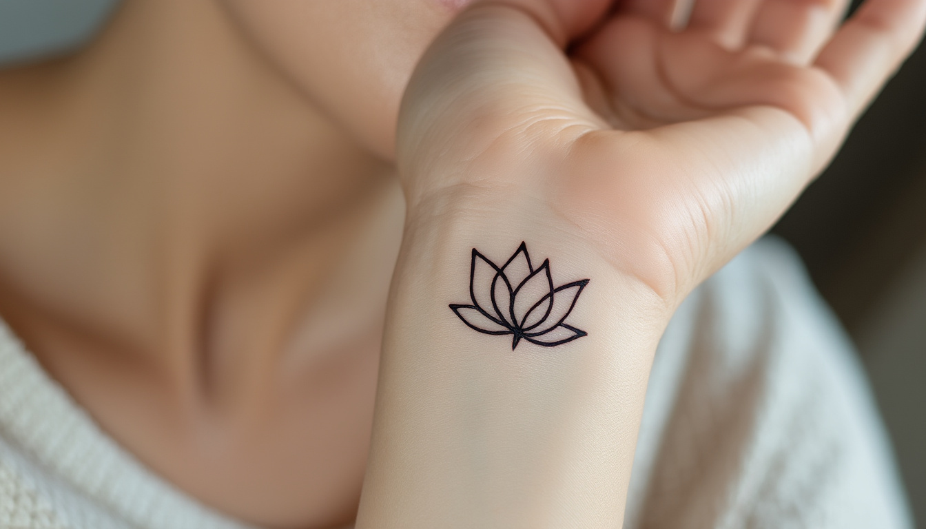 découvrez pourquoi le tatouage fleur de lotus est le symbole de renaissance et de renouveau, choisi par ceux qui ont su tout recommencer dans leur vie.