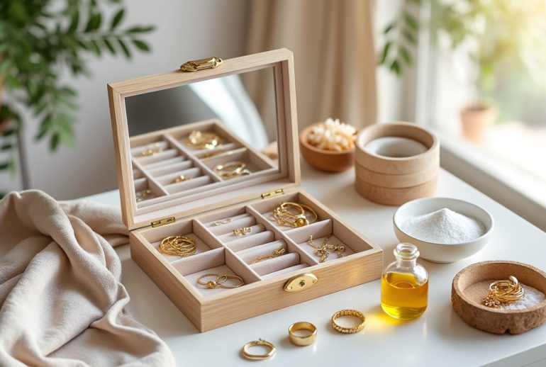découvrez nos astuces maison simples et efficaces pour conserver vos bijoux en or et en argent comme neufs, sans les abîmer, et prolonger leur éclat au fil du temps.