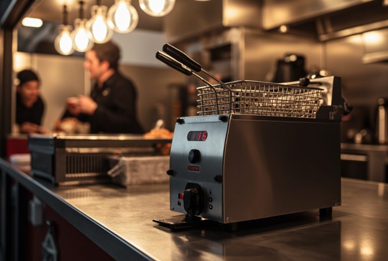 Friteuse professionnelle pour food truck