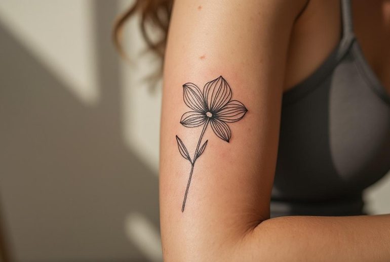 découvrez pourquoi le tatouage fin, ou "fine line", séduit de plus en plus et comment ce style délicat transforme l'art corporel avec élégance et subtilité.